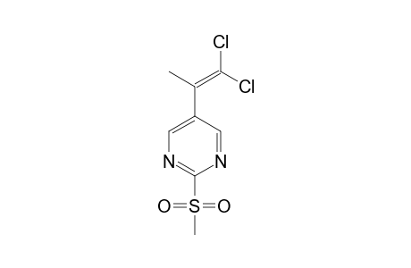 Pyrimidine, 5-(2,2-dichloro-1-methylethenyl)-2-(methylsulfonyl)-