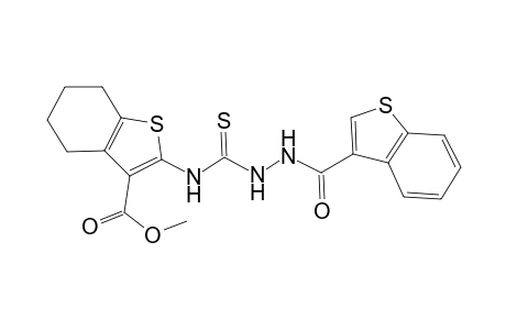 Methyl 2-({[2-(1-benzothien-3-ylcarbonyl)hydrazino]carbothioyl}amino)-4,5,6,7-tetrahydro-1-benzothiophene-3-carboxylate