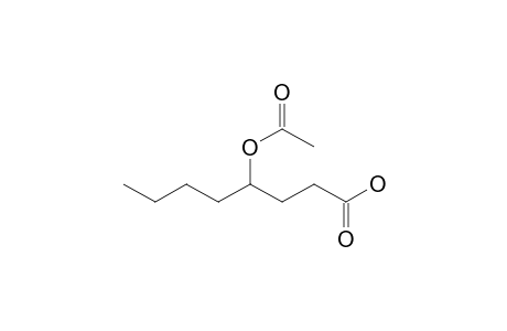 Octanoic acid, 4-(acetyloxy)-