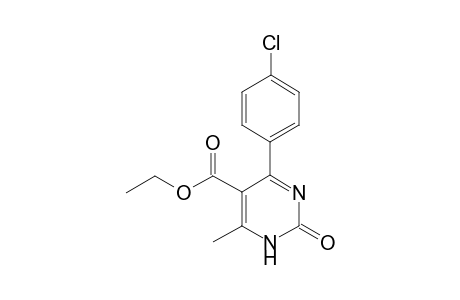 Ethyl 6-(4-chlorophenyl)-1,2-dihydro-4-methyl-2-oxopyrimidine-5-carboxylate