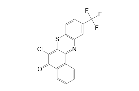 6-chloro-10 -(trifluoromethyl)-5H-benzo[a]phenothiazin-5-one