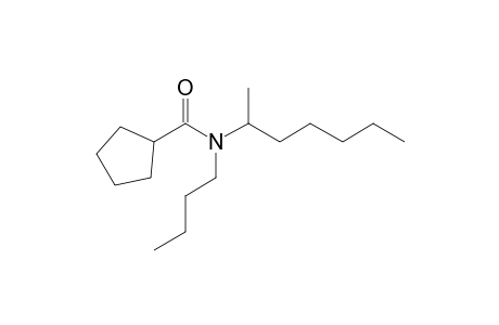 Cyclopentanecarboxamide, N-butyl-N-hept-2-yl-