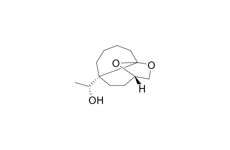 (-)-(1R,6R,9S)-6-[(1'R)-1'-Hydroxy]ethyl]-11,12-dioxatricyclo[7.2.1.0(1,6)]dodecane