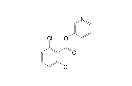 2,6-dichlorobenzoic acid, 3-pyridyl ester