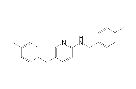 (4-methylbenzyl)-[5-(4-methylbenzyl)-2-pyridyl]amine