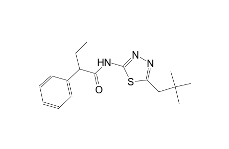 N-(5-neopentyl-1,3,4-thiadiazol-2-yl)-2-phenylbutanamide