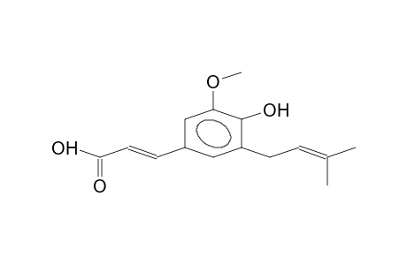 3-DIMETHYLALLYL-FERULIC ACID