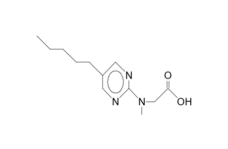 N-METHYL-N-(5-PENTYL-2-PYRIMIDINYL)GLYCINE