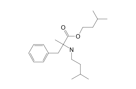 Phenylalanine, dl, .alpha.-methyl-N-(3-methylbutyl) -, 3-methylbutyl ester