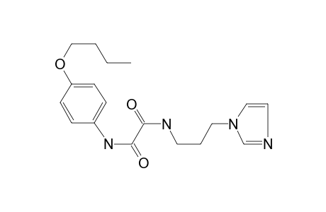 Oxamide, N-(4-butoxyphenyl)-N'-[3-(1-imidazolyl)propyl]-