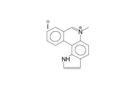 4-METHYL-1H-PYRROLO[2,3-A]PHENANTHRYDINONIUM IODIDE