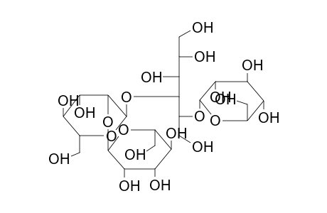 ALPHA-D-MANNOPYRANOSYL-(1->2)-ALPHA-D-MANNOPYRANOSYL-(1->3)-[ALPHA-D-GLUCOPYRANOSYL-(1->2)]-DULCITOL