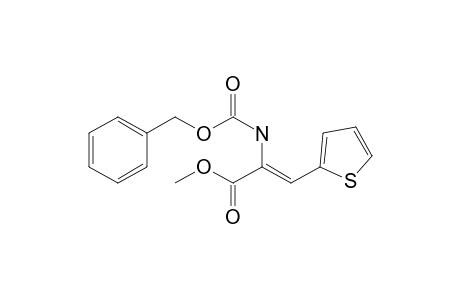 Methyl (Z)-2-[(benzyloxy)carbonylamino]-3-(thiophen-2'-yl)prop-2-enoate