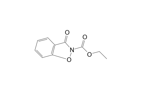 3-oxo-1,2-benzisoxazoline-2-carboxylic acid, ethyl ester