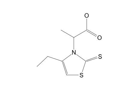 4-ethyl-alpha-methyl-2-thioxo-4-thiazoline-3-acetic acid