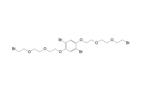 1,4-Dibromo-2,5-di{2'-[2''-(2'''-bromoethoxy)ethoxy]ethoxy}-benzene