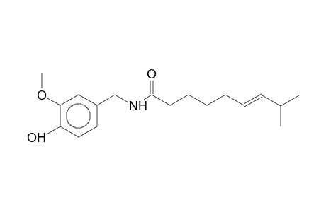 trans-8-methyl-N-vanillyl-6-nonenamide