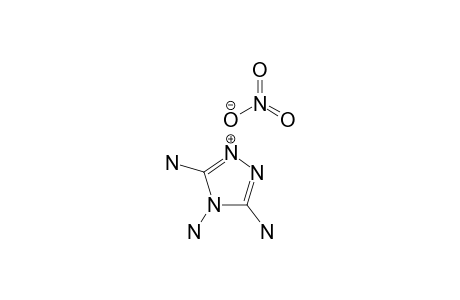 3,4,5-TRIAMINO-1,2,4-TRIAZOLE-NITRATE;[C2H7N6+]-[NO3-]