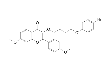 3-[4-(p-Bromophenoxy)butoxy]-4',7-dimethoxyflavone