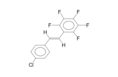 2,3,4,5,6-Pentafluoro-4'-chlorostilbene