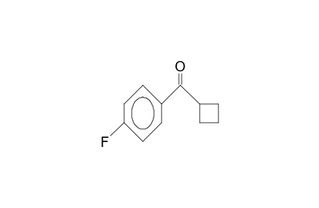 cyclobutyl p-fluorophenyl ketone