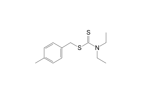 N,N-diethylcarbamodithioate (4-methylbenzyl) ester