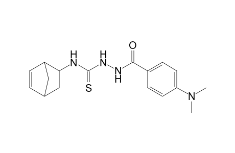 1-[p-(dimethylamino)benzoyl]-4-(5-norbornen-2-yl)-3-thiosemicarbazide