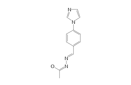 4-IMBZM;4-(1H-IMIDAZOLE-1-YL)-BENZALDEHYDE-ACETYL-HYDRAZONE;ENOL-TAUTOMER