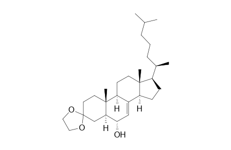 3,3-(Ethylenedioxy)-5.alpha.-cholest-7-en-6.alpha.-ol