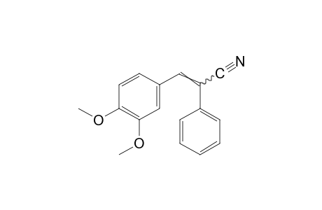 3,4-dimethoxy-alpha-phenylcinnamonitrile