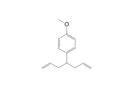 1-hepta-1,6-dien-4-yl-4-methoxybenzene