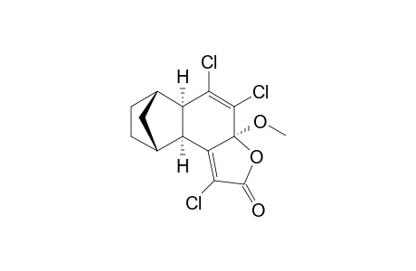 (3A-ALPHA,5A-ALPHA,6-BETA,9-BETA,9A-ALPHA)-1,4,5-TRICHLORO-2,3A,5A,6,7,8,9,9A-OCTAHYDRO-3A-METHOXY-6,9-METHANONAPHTO-[2,1-B]-FURAN-2-ONE