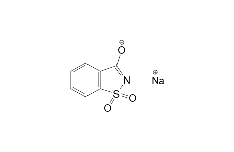 1,2-Benzisothiazol-3(2H)-one, 1,1-dioxide, sodium salt