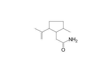 2-(2-Isopropenyl-5-methyl-cyclopentyl)-acetamide