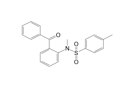 p-Tolylsulfonamide, N-(2'-benzoylphenyl)-N-methyl-