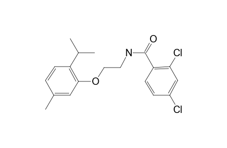 2,4-Dichloro-N-[2-(2-isopropyl-5-methyl-phenoxy)-ethyl]-benzamide