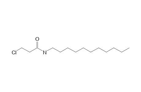 Propionamide, 3-chloro-N-undecyl-