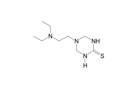 5-[2-(diethylamino)ethyl]tetrahydro-s-triazine-2(1H)-thione