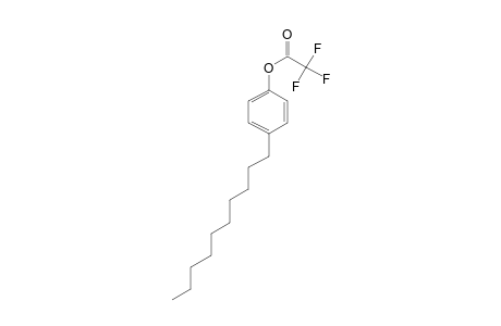 4-N-Decylphenol, trifluoroacetate ester