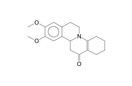 2,3-DIMETHOXY-11-OXO-DELTA-6B(10A)-OCTAHYDROQUINOLINO[2,1-A]TETRAHYDROISOQUINOLINE