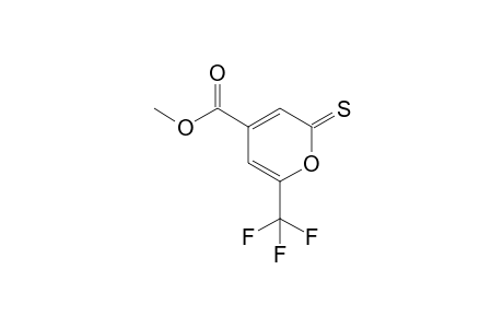 2-thioxo-6-(trifluoromethyl)pyran-4-carboxylic acid methyl ester