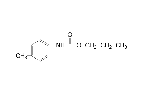 p-methylcarbanilic acid, propyl ester