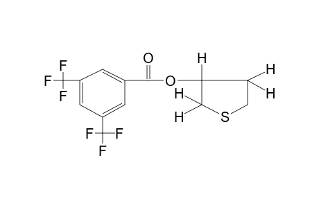 3,5-bis(trifluoromethyl)benzoic acid, tetrahydro-3-thienyl ester