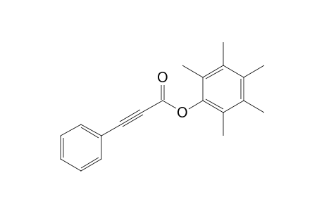 2',3',4',5',6'-Pentamethylphenyl 3-phenylprop-2-ynoate