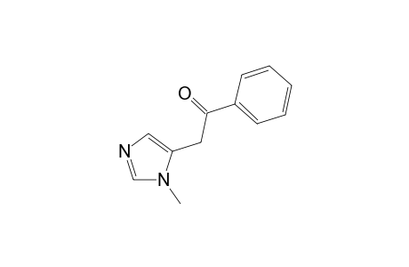 1-METHYL-5-[(2-OXO-2-PHENYL)-ETHYL]-IMIDAZOLE