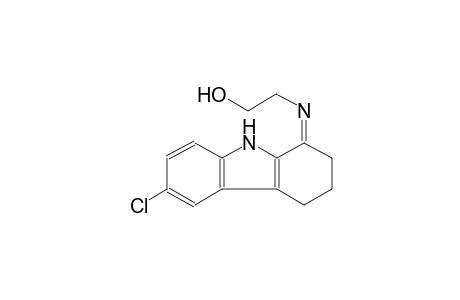 2-{[(1Z)-6-chloro-2,3,4,9-tetrahydro-1H-carbazol-1-ylidene]amino}ethanol