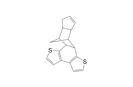 exo-4,5-Dihydrobenzo[1,2-b:4,3-b']dithiopheno-2':3',4:5-endo-5':6'-cyclopentenonorbornane