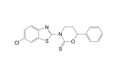 3-( 6'-Chlorobenzothiazol-2'-yl)-6-phenyl-[1,3]-oxazinane-2-thione