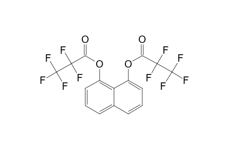 1,8-Dihydroxynaphthalene, bis(pentafluoropropionate)