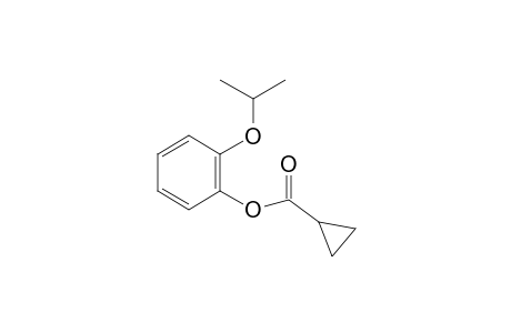 Cyclopropanecarboxylic acid, 2-isopropoxyphenyl ester